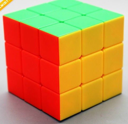 Diansheng 6-Color Stickerless 3x3x3 puzzle Spring Speed toy