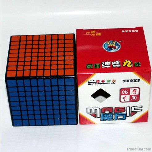 Shengshou Black 9x9x9 magic cube
