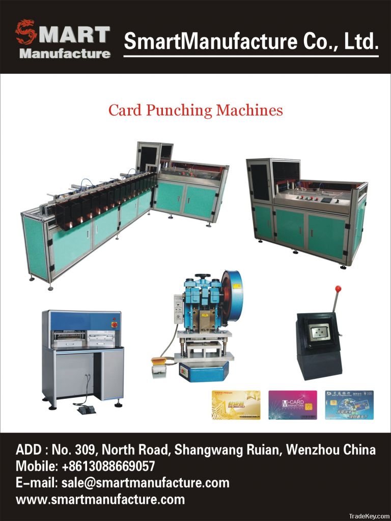 SMCPM-A3C Full Automatic Card Punching Machine