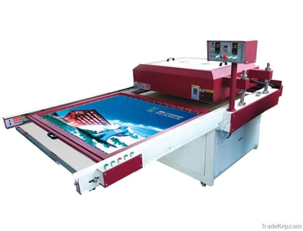 Plate transfer printing machine