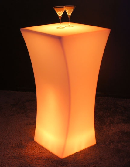 illuminated led table