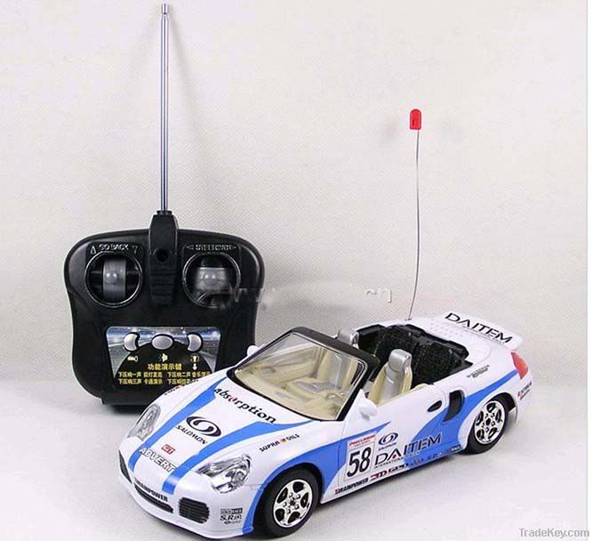 Plastic rc car toy