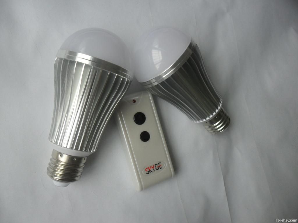 Intellegent LED BULB with remote control -Control Turning on/off separ