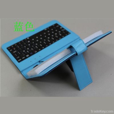 7"  Tablet grid pattern keyboard case