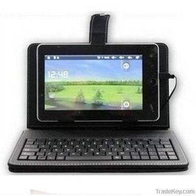 7" Tablet pc keyboard case