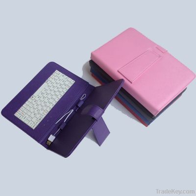 7" Tablet pc keyboard case