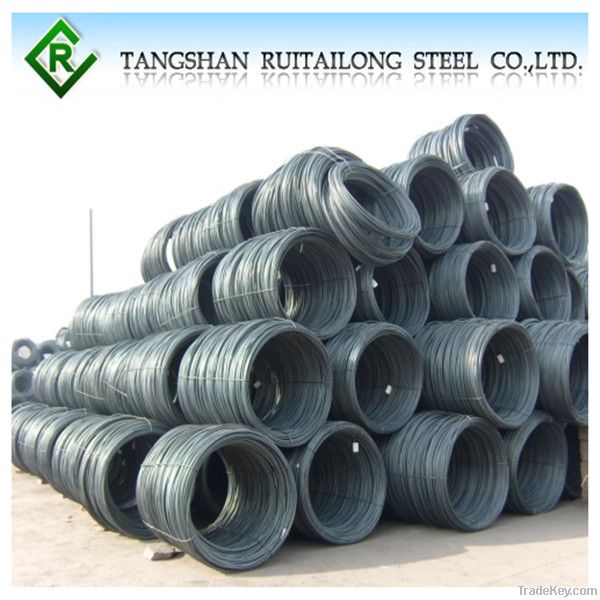 high quality carbon mild black steel ms wire rod