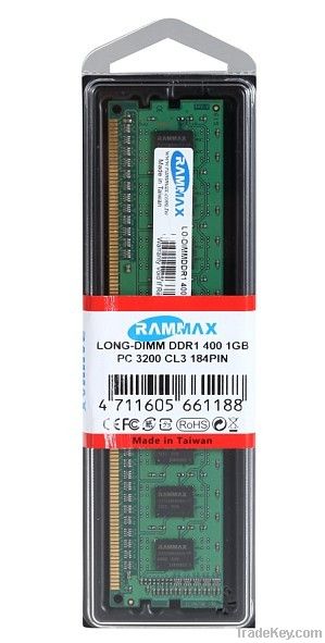 2GB DDR RAM 400MHz (2x 1GB RAM Kit) PC-3200 memory ram