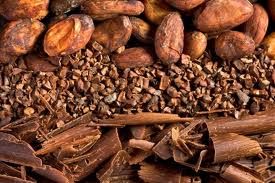 Natural cocoa beans
