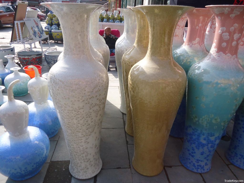 vase porcelain for glazed color
