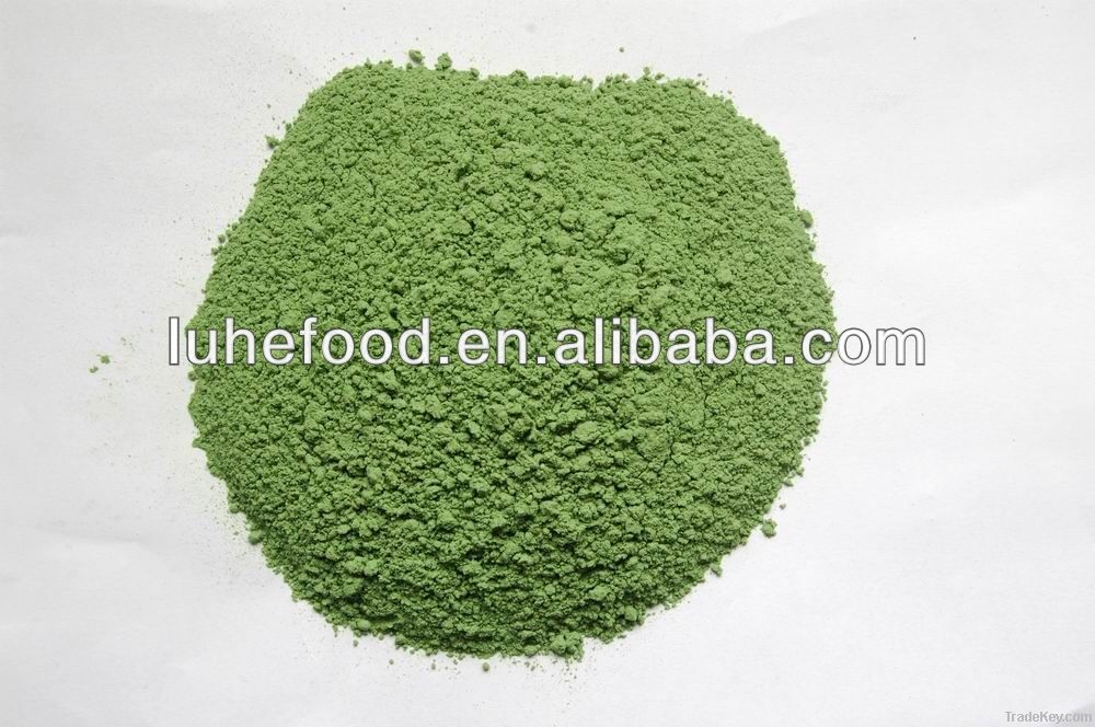 Dehydrated spinach powder