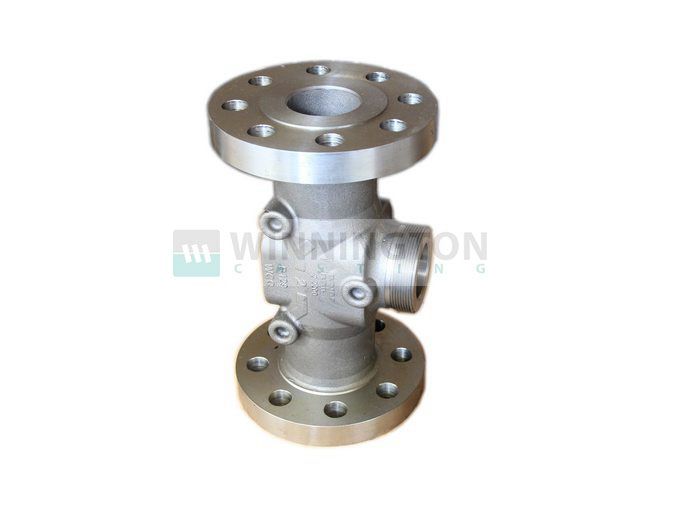 WCC Carbon Steel investment casting valve body cast by ceramic shell process