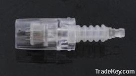 Changeable tips Electric Dermaroller with Replacement Needle Cartridge