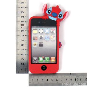 2013 newest silicone phone case for iphone 4 & 4S