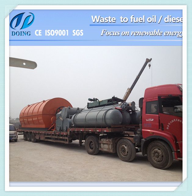Pyrolysis Waste Tyre Recycling Machine To Crude Oil With CE&amp;ISO