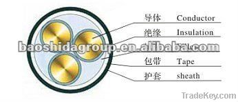 PVC Insulated Power Cable for Rated Voltage 0.6/1kV