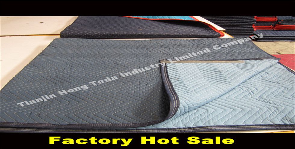 Packing blanket manufacture; Non-woven Moving blanket