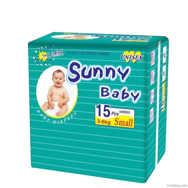 Comfortable baby diaper