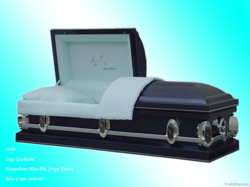 steel coffin funeral service steel casket