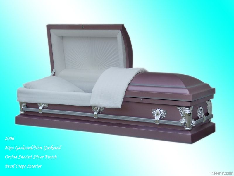 china coffin casket factory steel funeral casket