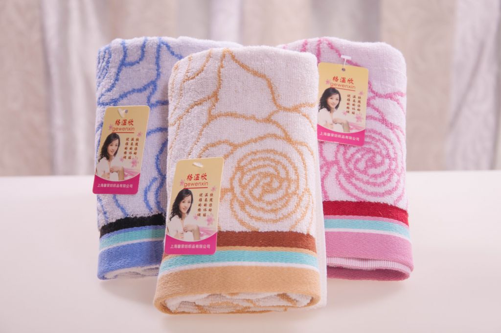 pure cotton towel at high quality factory direct bath towel