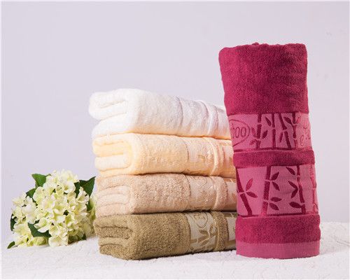 100% bamboo fiber cheap bamboo towels in china bamboo towel