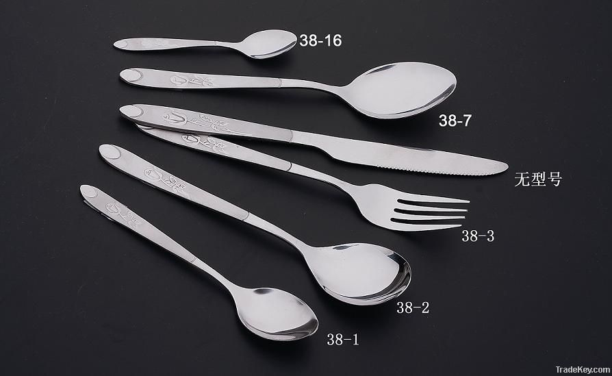 knife , spoon and fork