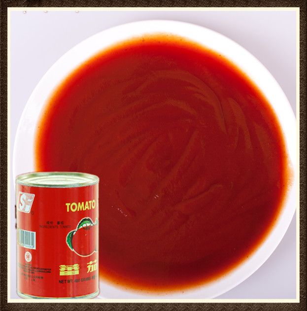 210*48tin Canned Organic Tomato Paste  