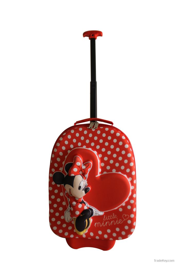 3D Minnie EVA Children's Trolley Case