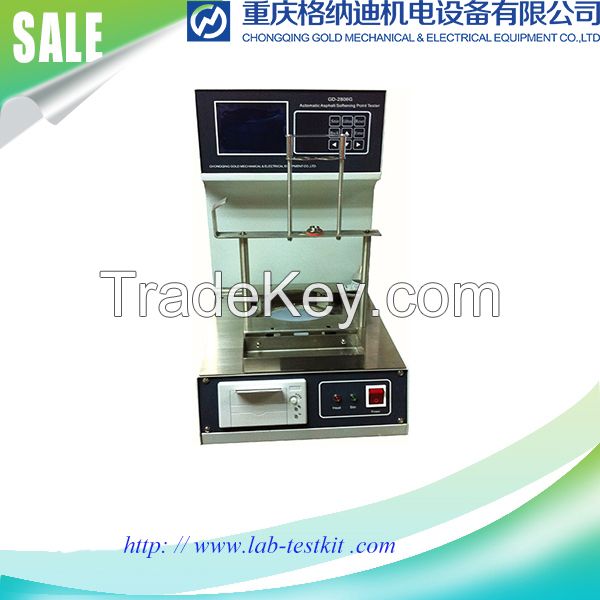 Automatic Ring and Ball Apparatus / Asphalt Softening Point Tester / Bitumen Softening Point Tester (GD-2806G)