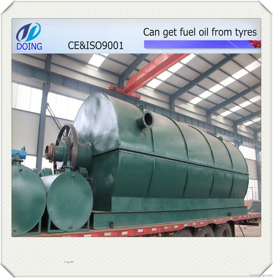 High Profit low price(rubber powder)waste tyre recycling line for sale