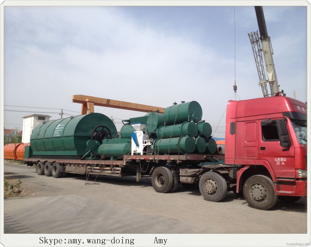 Rubber supplies waste tyre recycle line