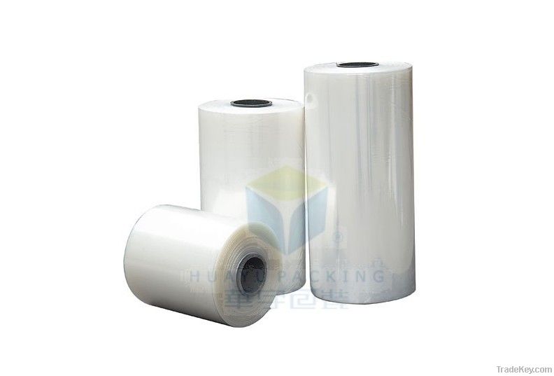 Polyolefin shrink film for automatic and semiautomatic machine