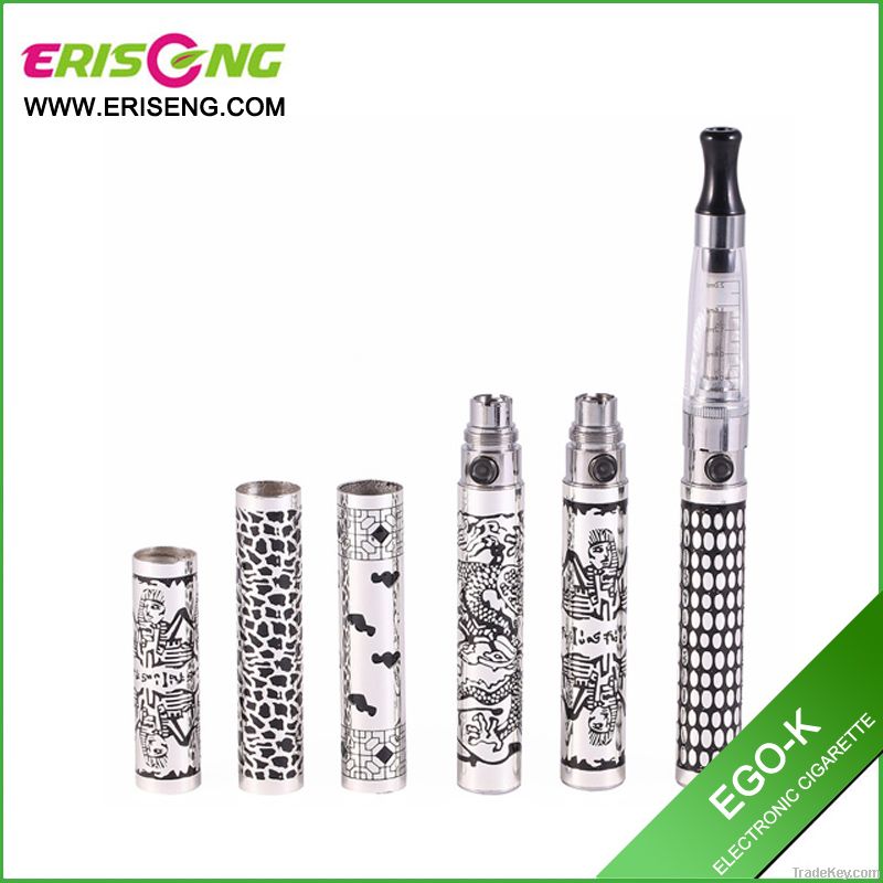 High quality , hottest colorful smoke ego-k for e cig