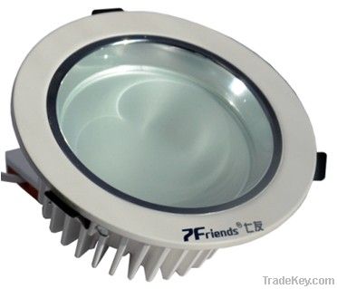 9 watts, high luminous flux output, dimmable LED down light