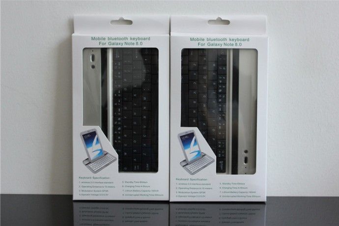 Aluminum Bluetooth Keyboard for Samsung Galaxy Note 8.0