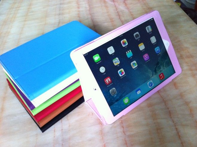 PU leather case for iPad air