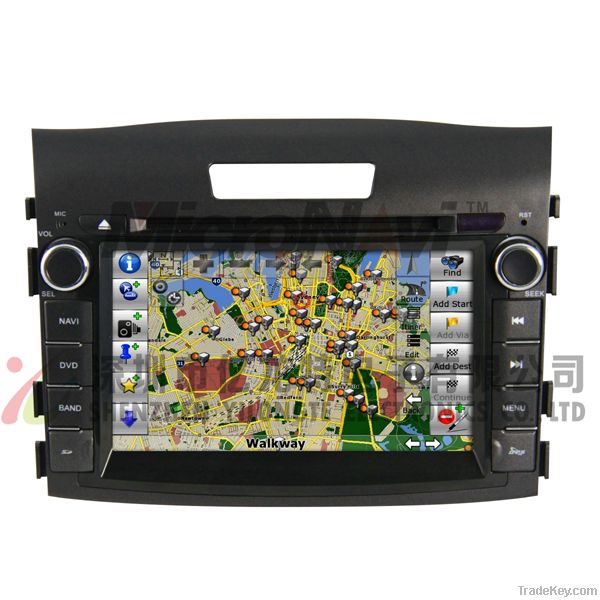 8 inch DVD Navigation for Honda 2012 CRV