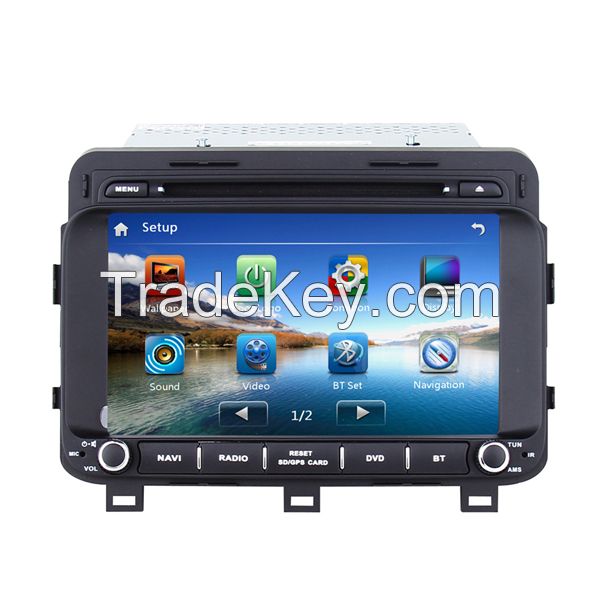 2 Din Car DVD GPS for KIA K5 2014 with GPS BT Ipod
