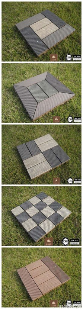 WPC DIY decking tile