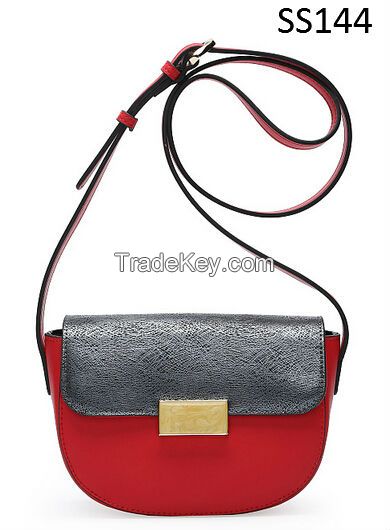 Lady's Shoulder Bag Crossbody Bag in Contrasting Colors