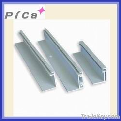 Aluminium extrusion profile for solar frame