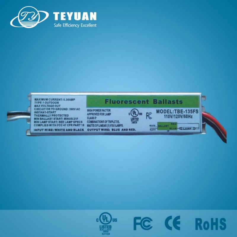 Electronic Ballast for UV Lamps 8W-120W 50/60Hz