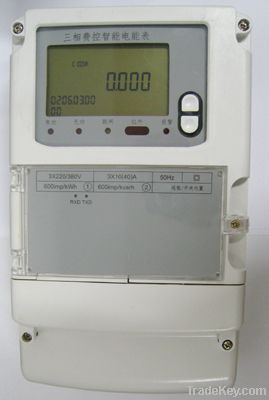Three Phase Fee Control Smart Electirc Meter DTZY150