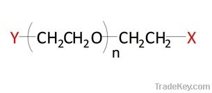 Heterofunctional PEG