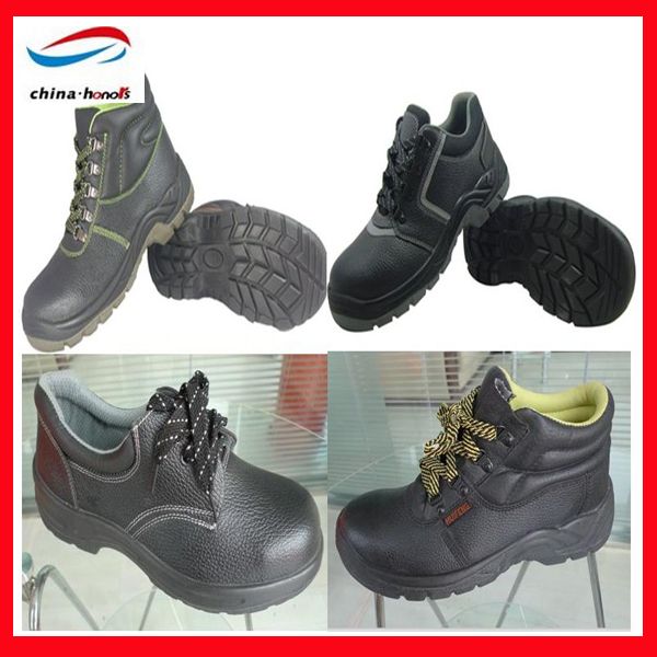 HIgh quality Industrial safety shoes/leather work safety shoes/steel toe safety shoes/safety boots