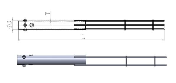 Screw Pile BY-M76x1300