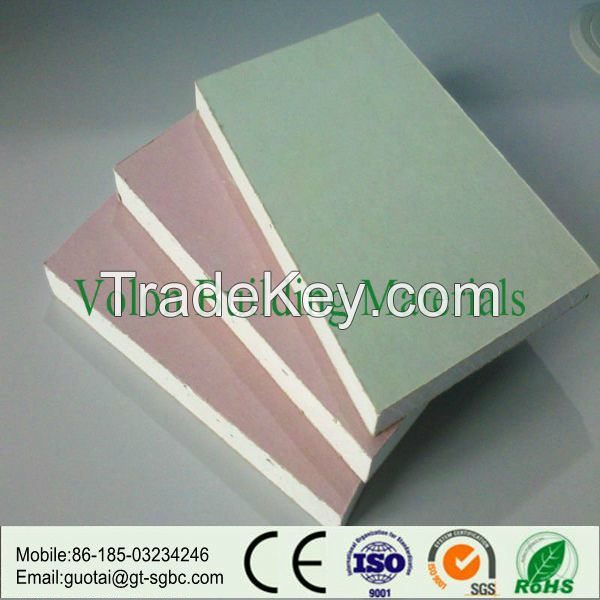 High Quality Plasterboard Paperfaced Gypsum Board