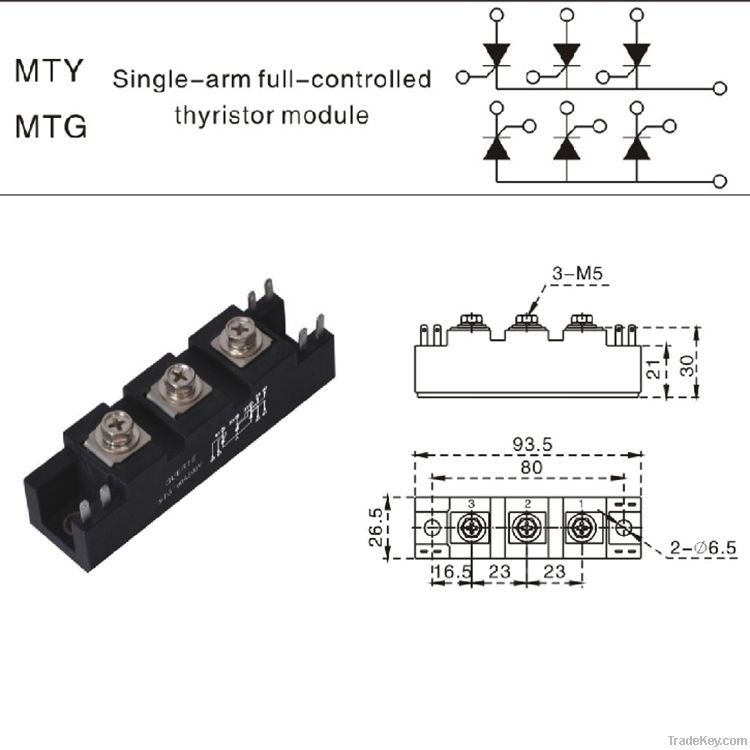 Excellent performance SCR module MTY100A/1600V