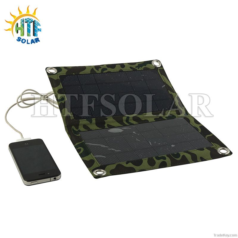 5W Built-in Voltage Controller Foldable Solar Charger Bag